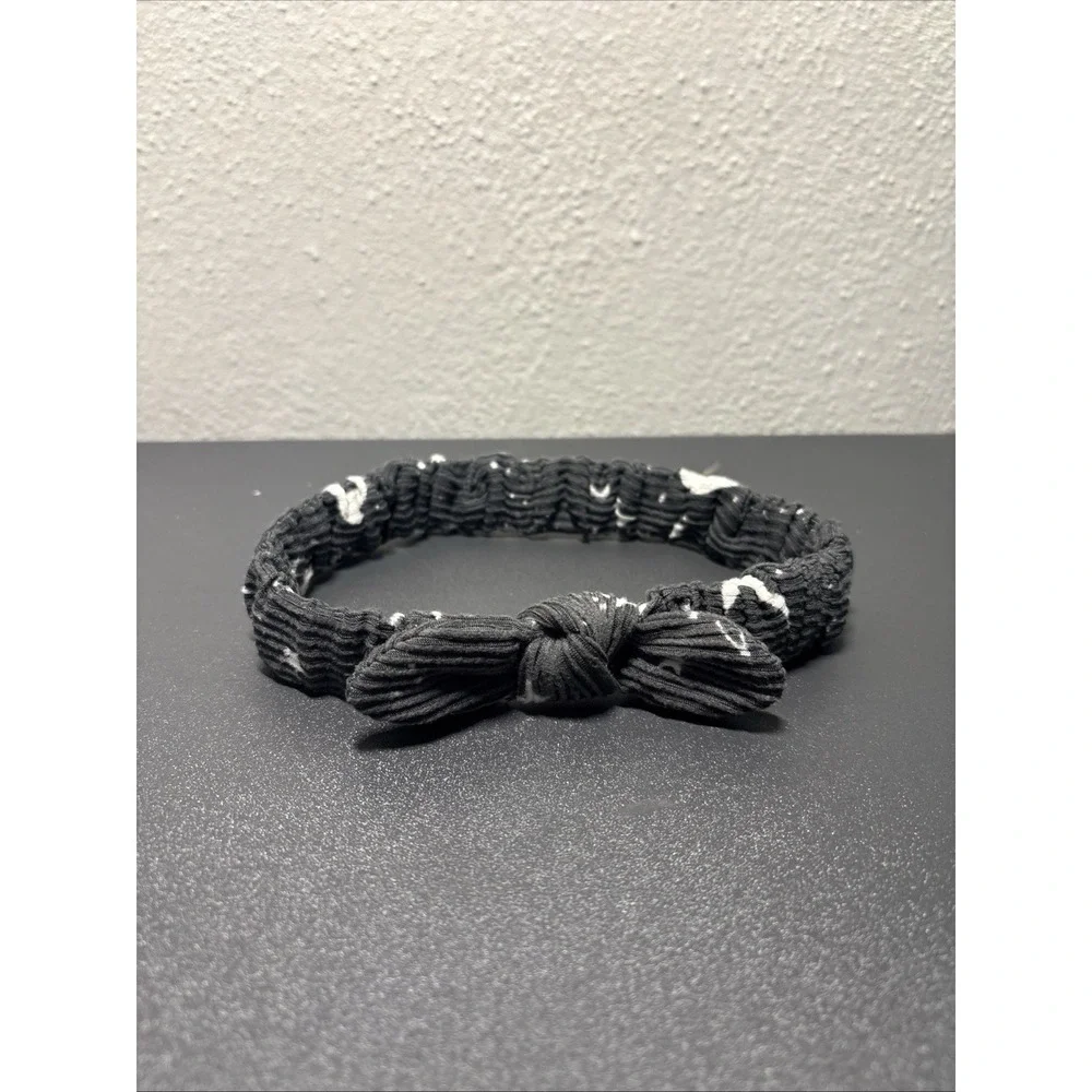 Lot of 6 Multicolor Baby Headbands‎ with Bows, Nylon Polyester,variety Styles.